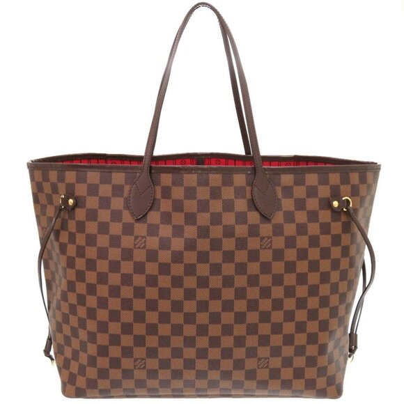 LOUIS VUITTON Authentic Brown Damier Neverfull GM Tote Bag - Picture 2 of 9